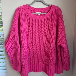 Knit Crew Neck Sweater